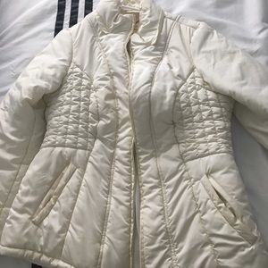 White winter jacket